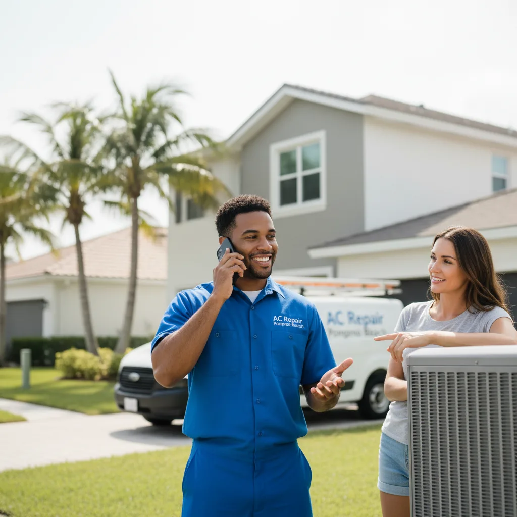 AC Repair Pompano Beach customer support in Emmalena